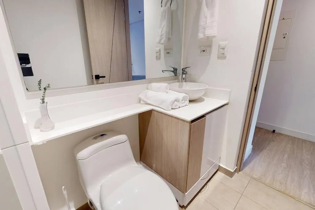 Apartament 909 Precioso Loft Con Excelente Vista Bogotá Kolumbia