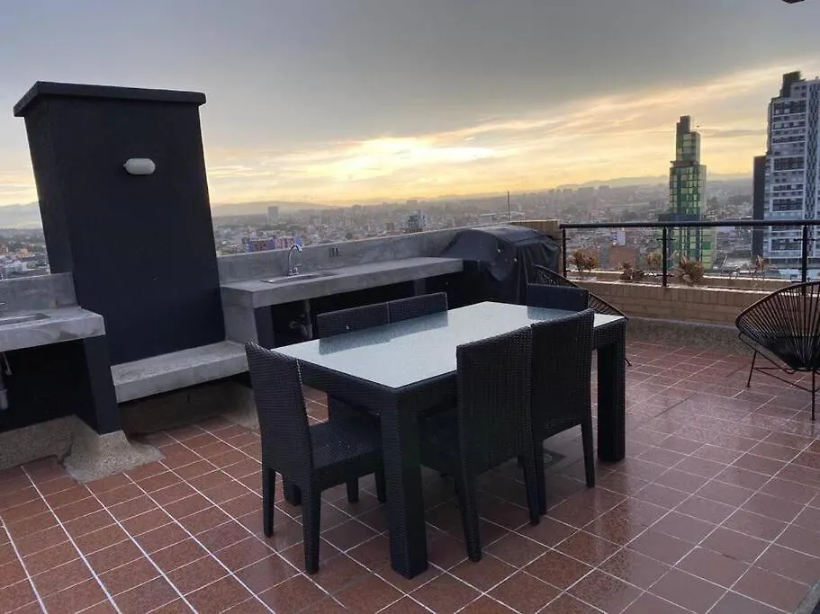 Apartament 909 Precioso Loft Con Excelente Vista Bogotá 0*,