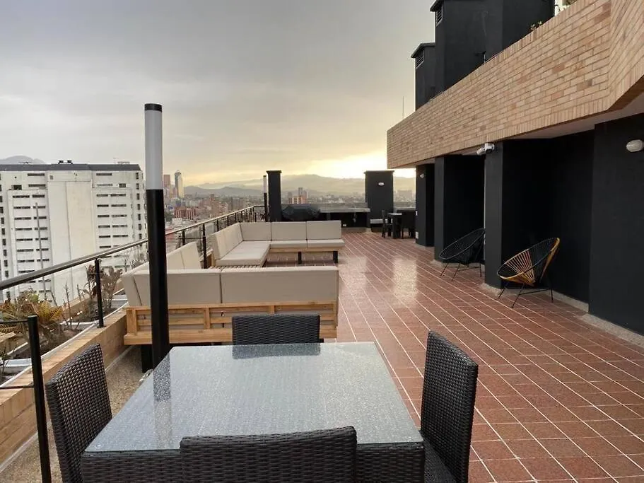 Apartament 909 Precioso Loft Con Excelente Vista Bogotá