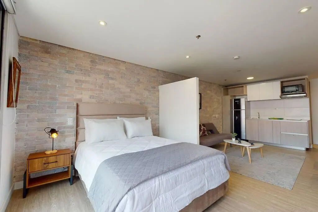 Apartament 909 Precioso Loft Con Excelente Vista Bogotá