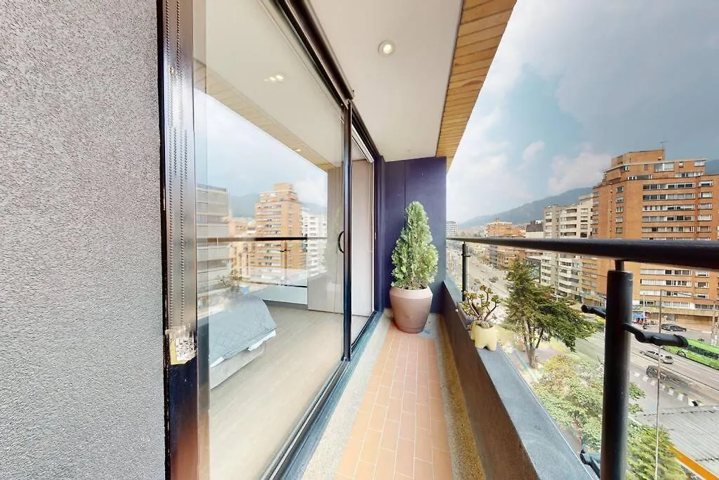 Apartament 909 Precioso Loft Con Excelente Vista Bogotá Kolumbia